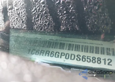 2013 Ram 1500 Slt z USA, uszkodzony, nr VIN 1C6RR6GP0DS658812